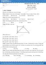 Đề kiểm tra học kì 1 Toán 4 Cánh diều - Đề số 5